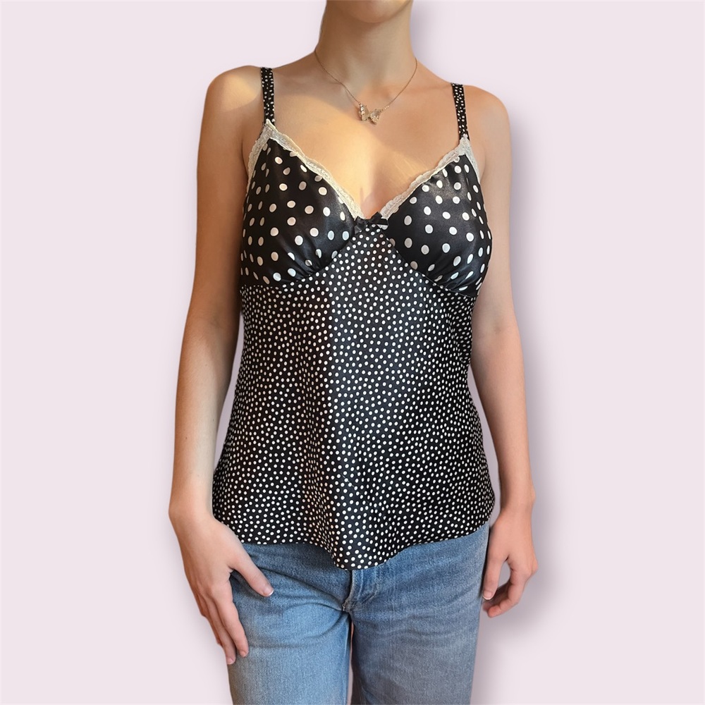 gilligan and o’malley polka dot cami